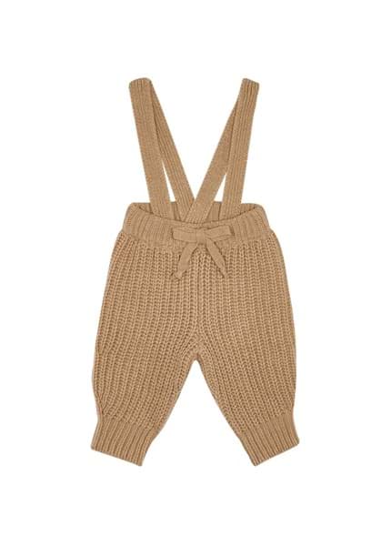Picture of EASY RIB BABY PANT - TOFFE